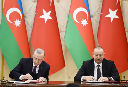 A preferential trade agreement between Azerbaijan and Turkey has entered into force